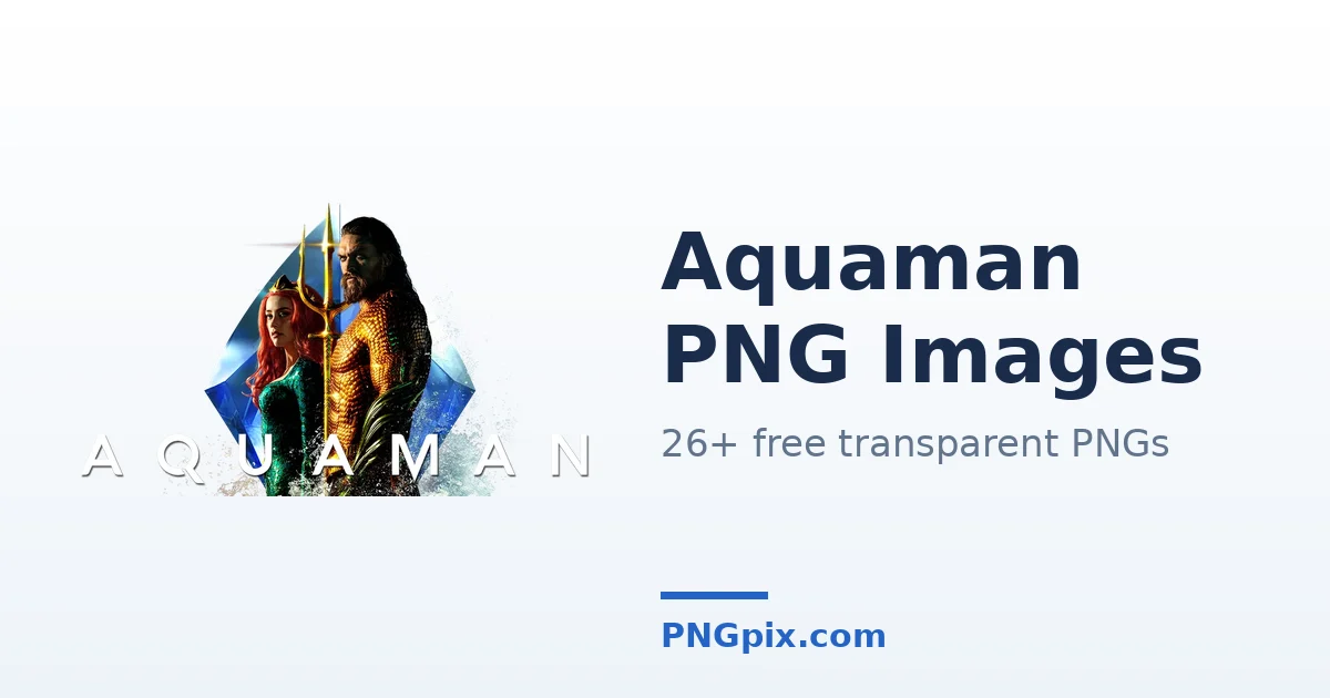 Aquaman PNG images