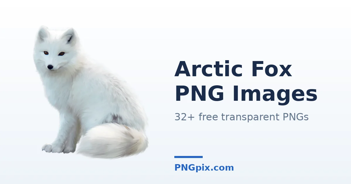 Arctic Fox PNG images