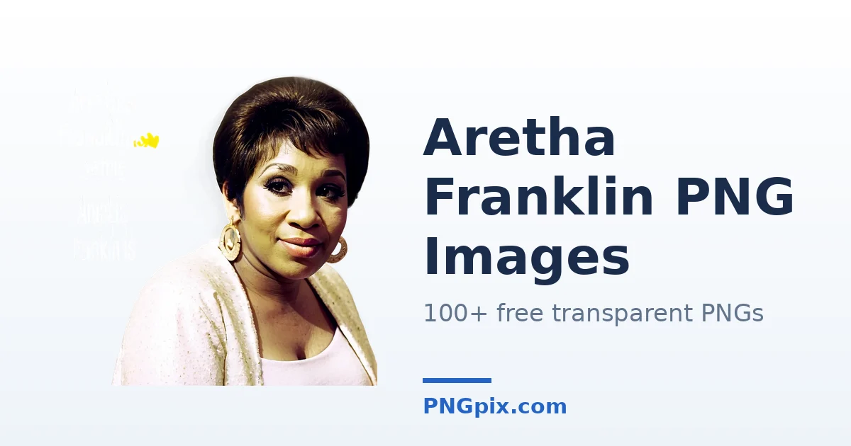 Aretha Franklin PNG images