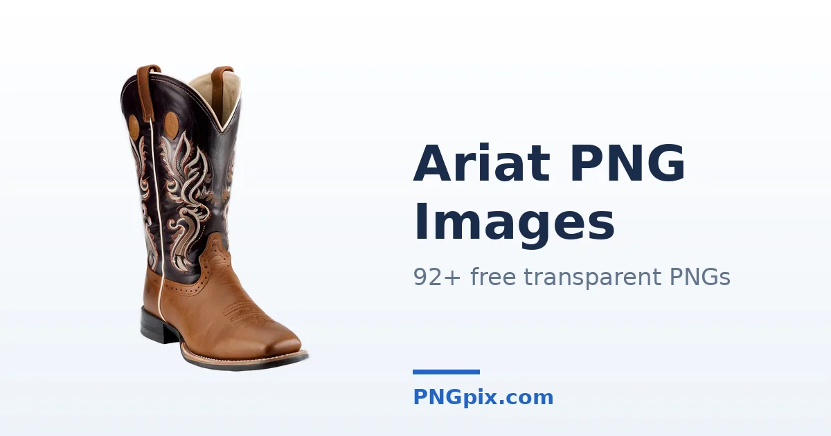 Ariat PNG images