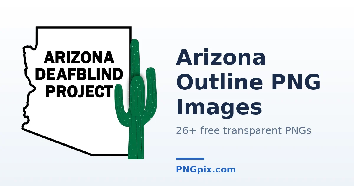 Arizona Outline PNG images