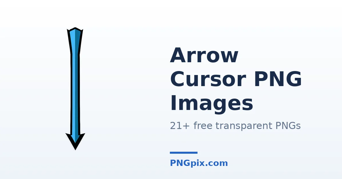 Arrow Cursor PNG images
