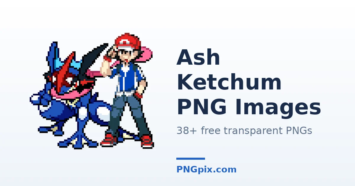 Ash Ketchum PNG images