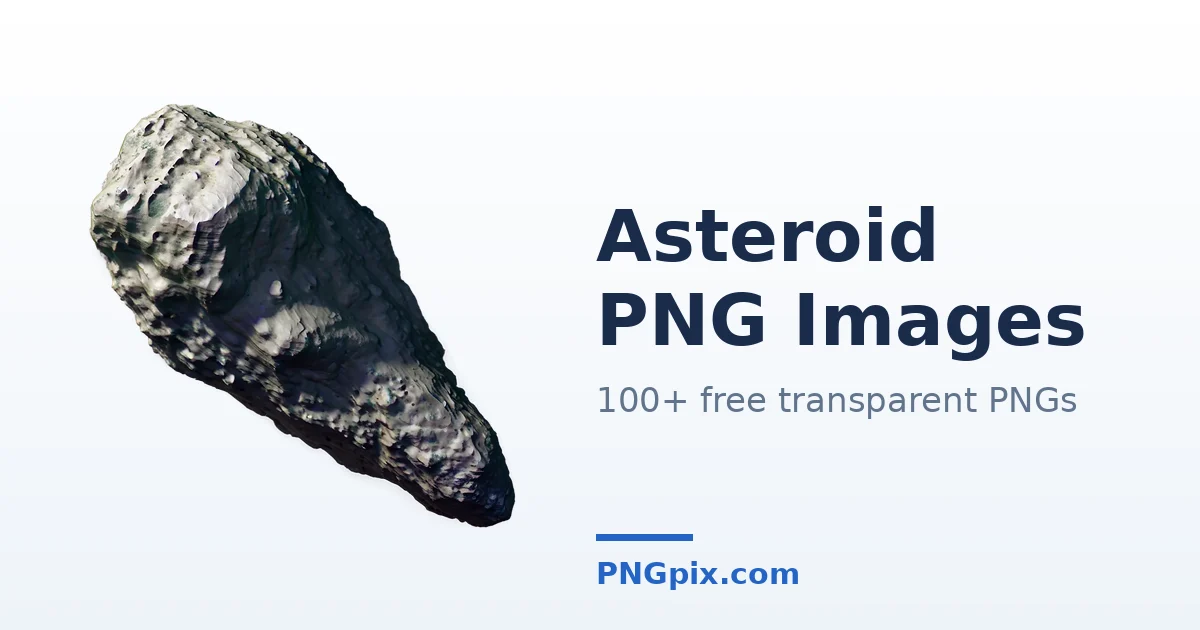 Asteroid PNG images