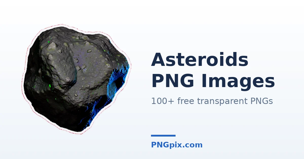 Asteroids PNG images