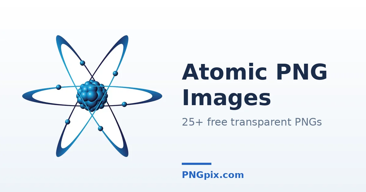 Atomic PNG images