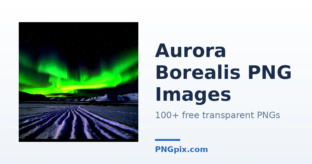 Aurora Borealis PNG images