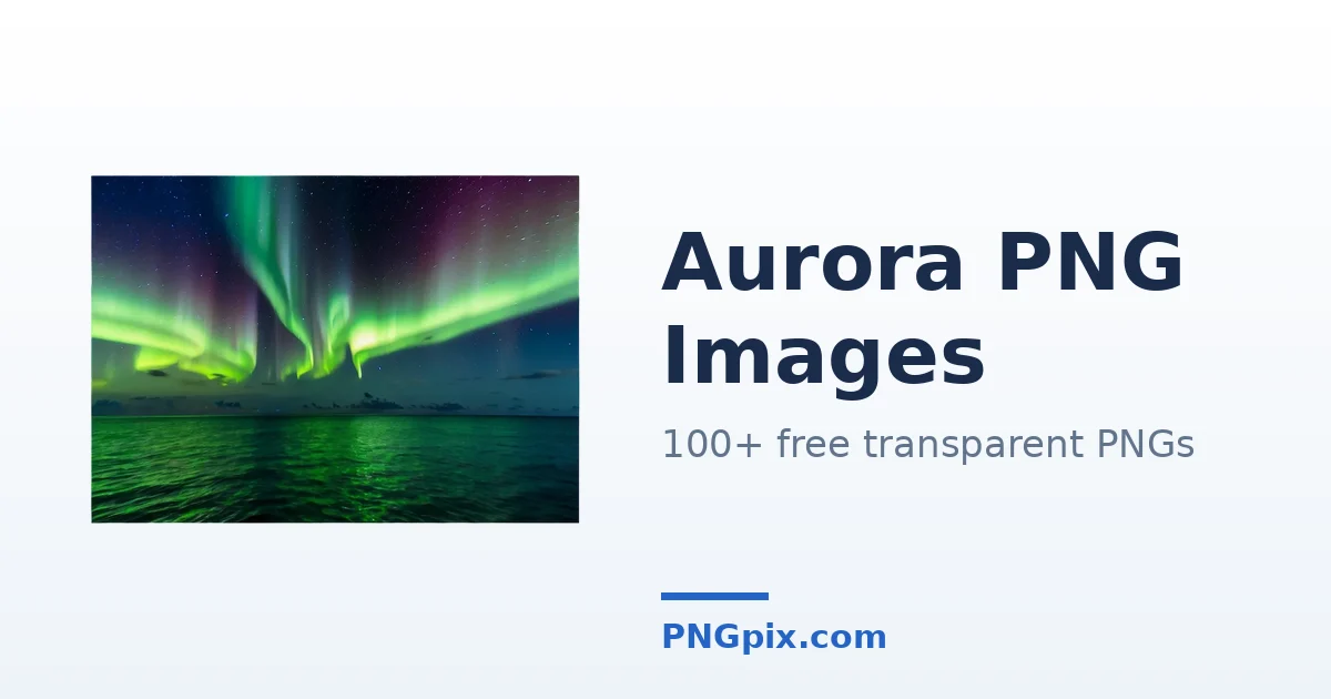 Aurora PNG images