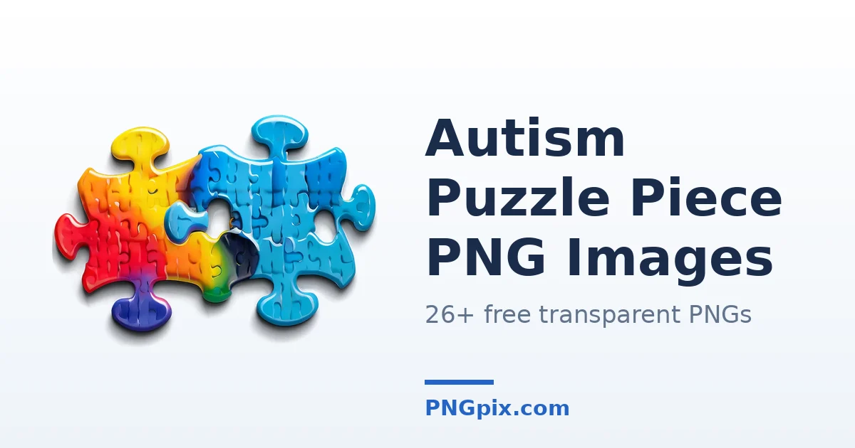 Autism Puzzle Piece PNG images