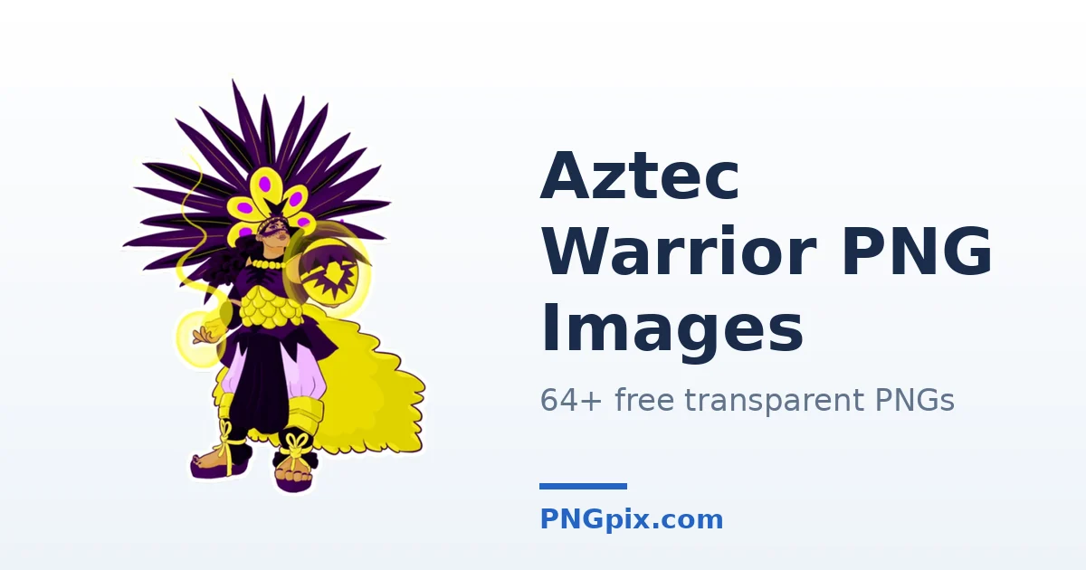 Aztec Warrior PNG images