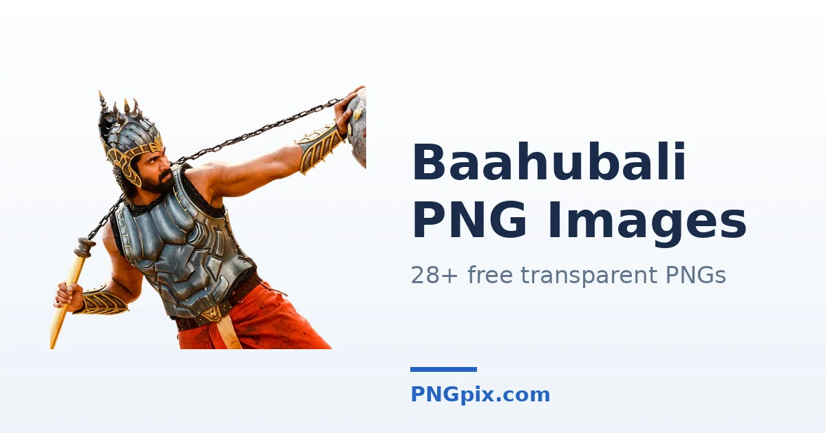 Baahubali PNG images