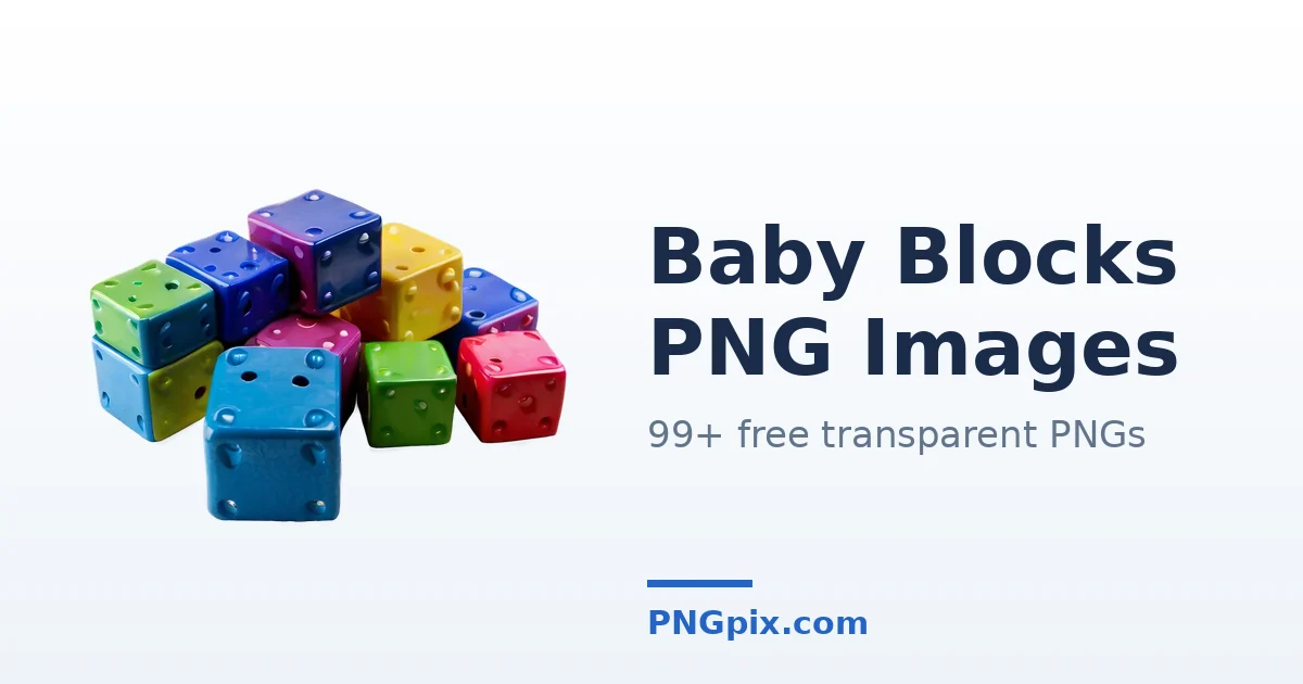 Baby Blocks PNG images