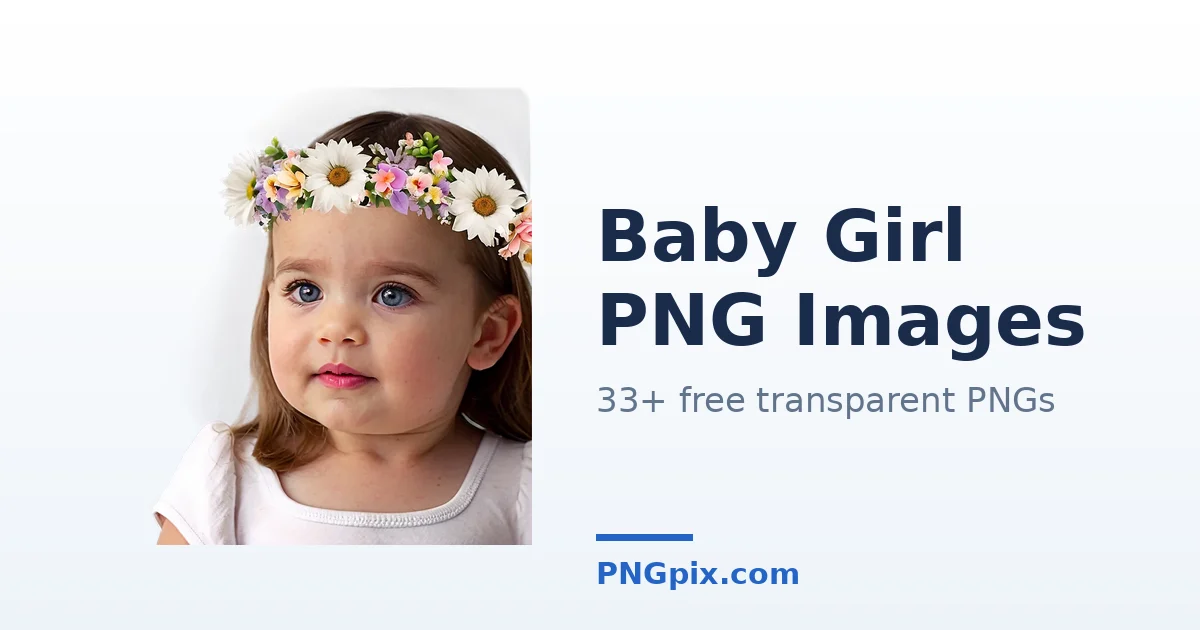 Baby Girl PNG images