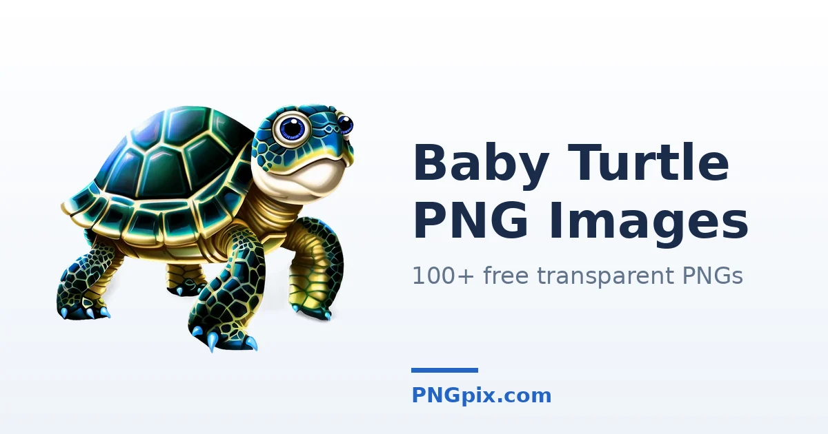 Baby Turtle PNG images