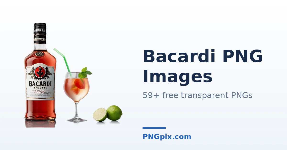 Bacardi PNG images
