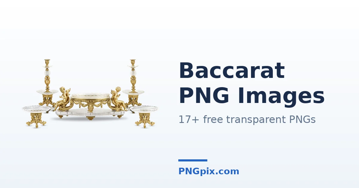 Baccarat PNG images