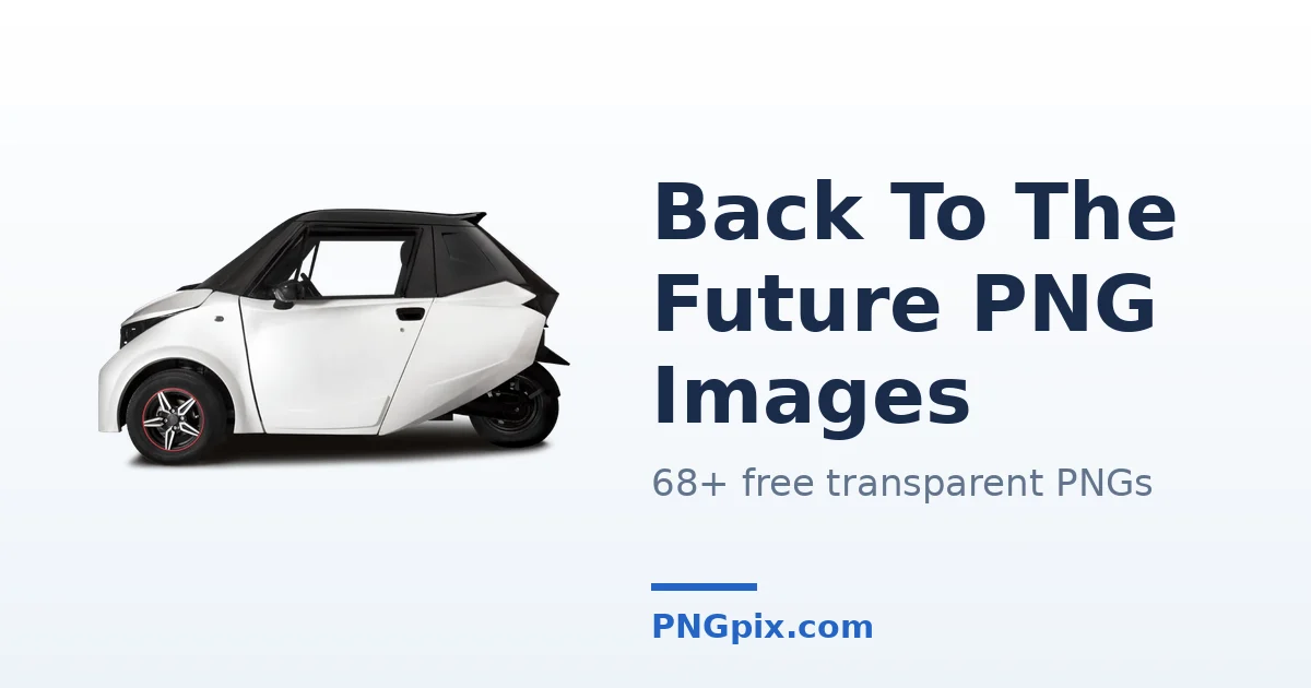 Back To The Future PNG images