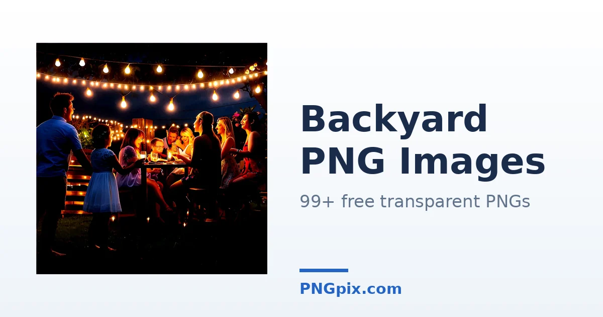 Backyard PNG images