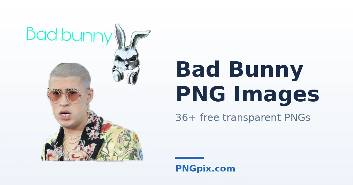 Bad Bunny PNG images