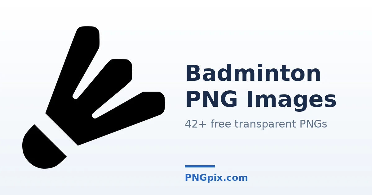 Badminton PNG images