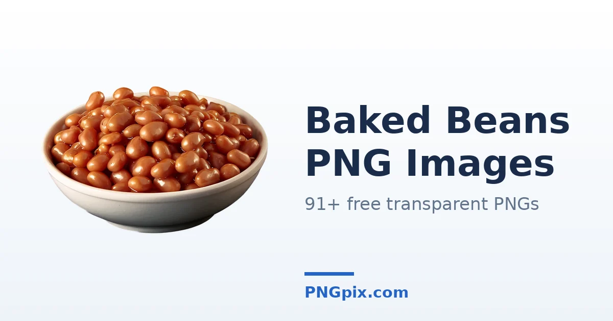 Baked Beans PNG images