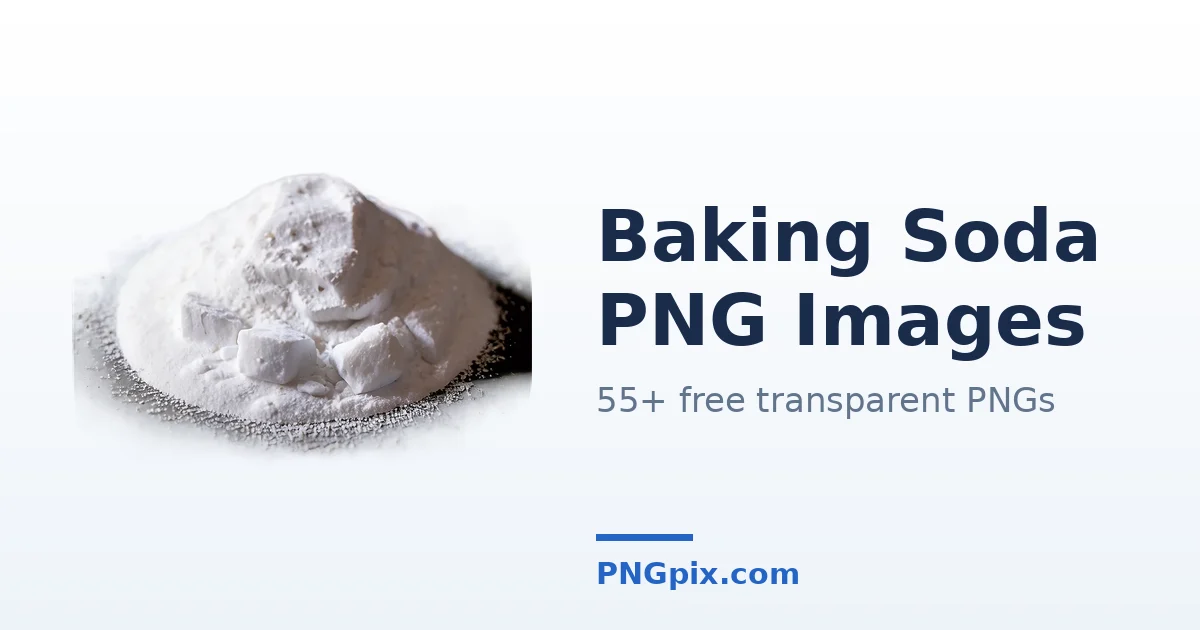 Baking Soda PNG images