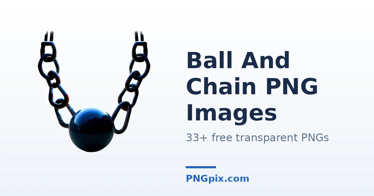 Ball And Chain PNG images