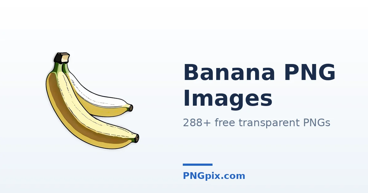 Banana PNG images