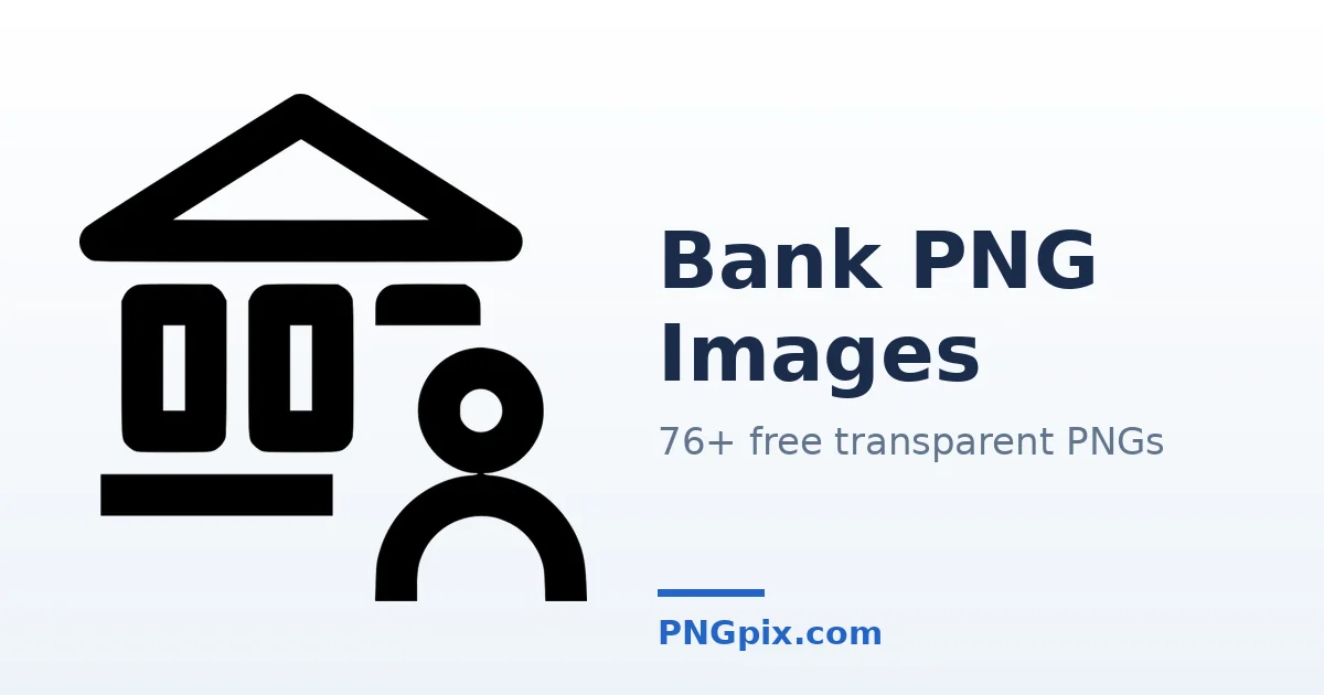 Bank PNG images