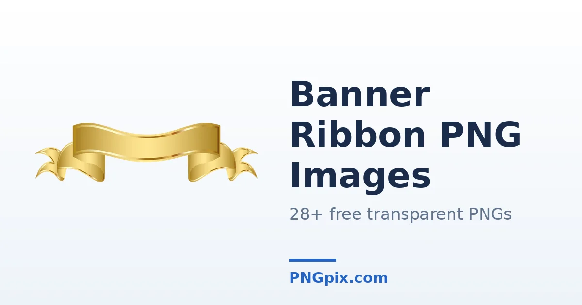 Banner Ribbon PNG images