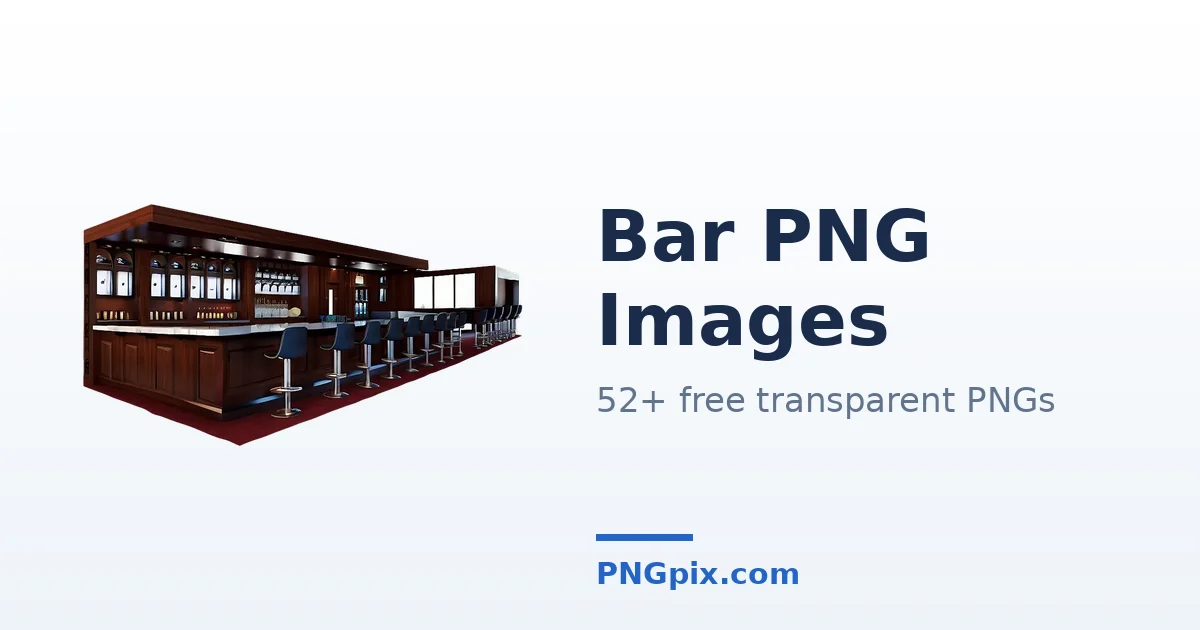 Bar PNG images