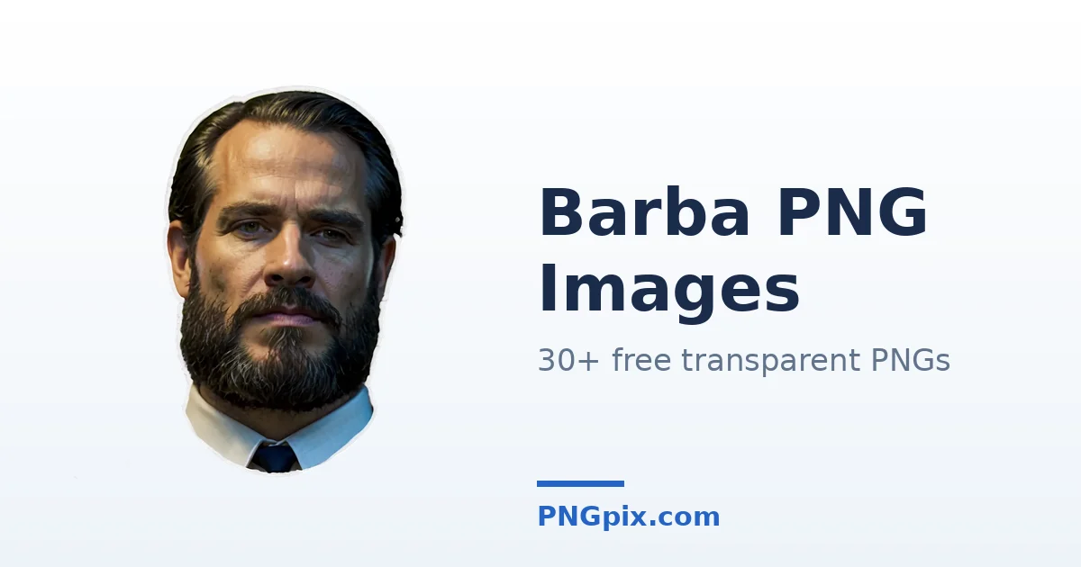 Barba PNG images