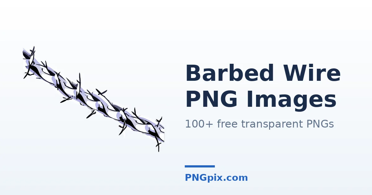 Barbed Wire PNG images
