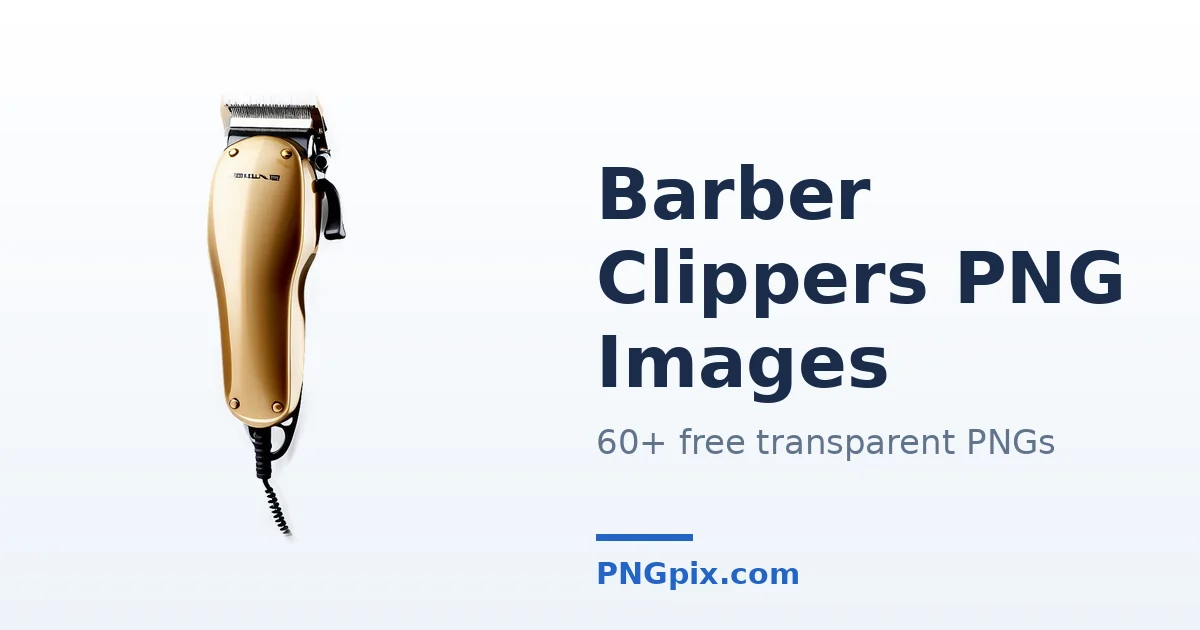 Barber Clippers PNG images
