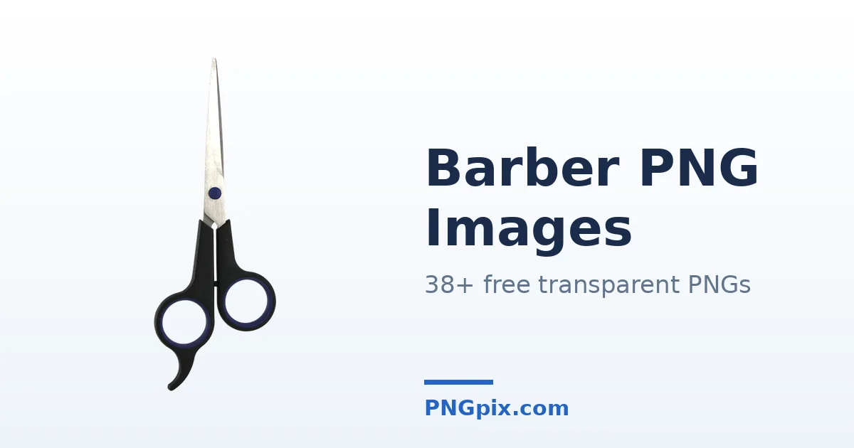 Barber PNG images