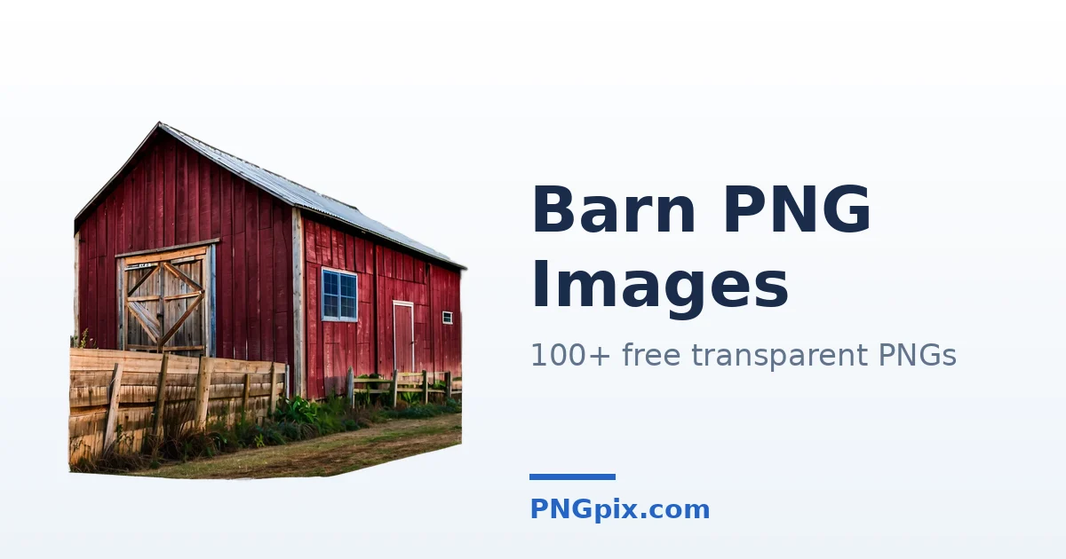 Barn PNG images
