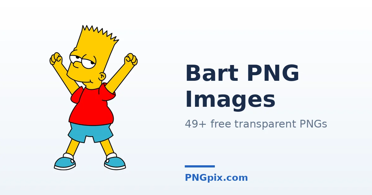 Bart PNG images