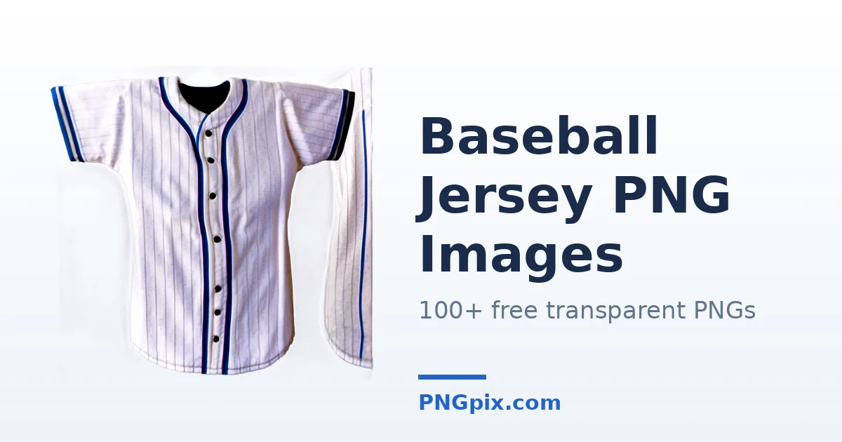 Baseball Jersey PNG images