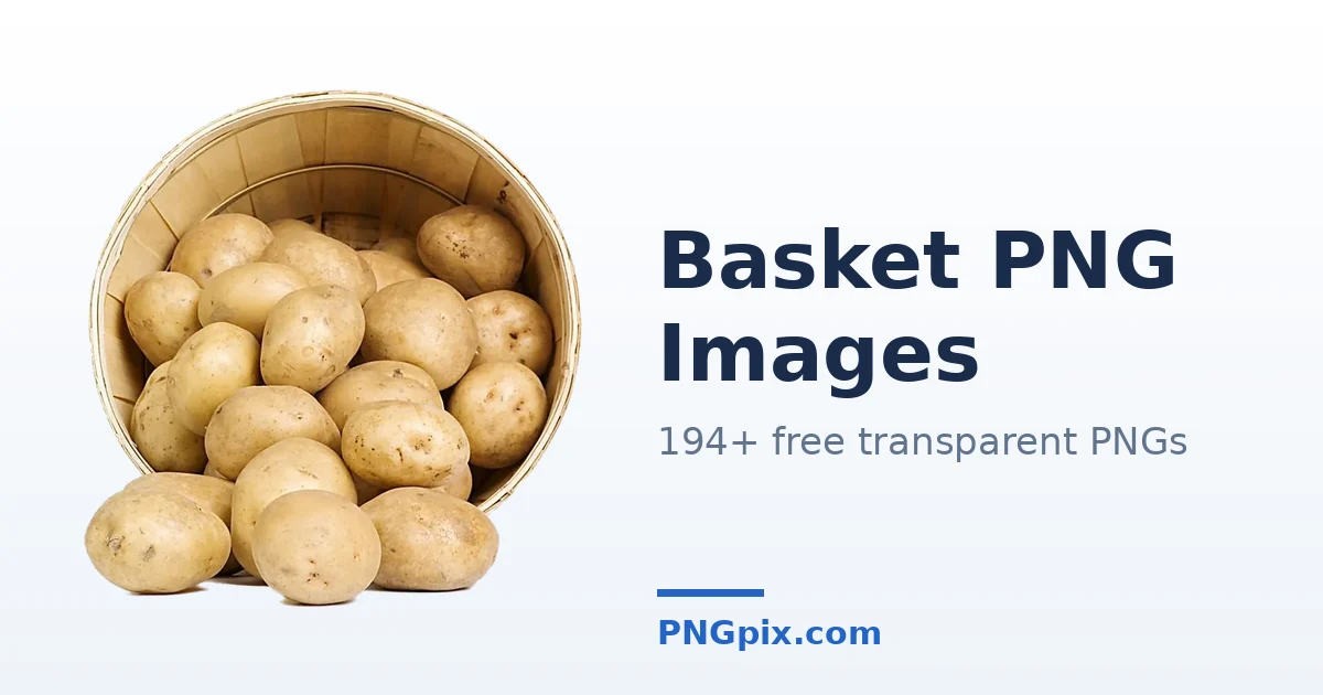 Basket PNG images