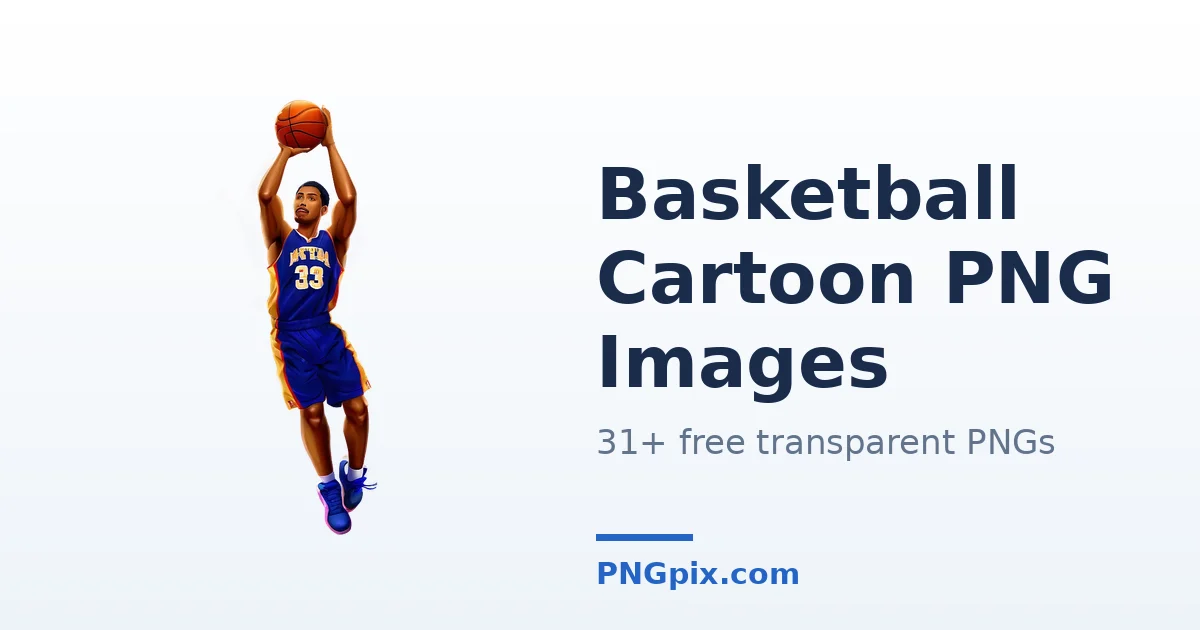Basketball Cartoon PNG images