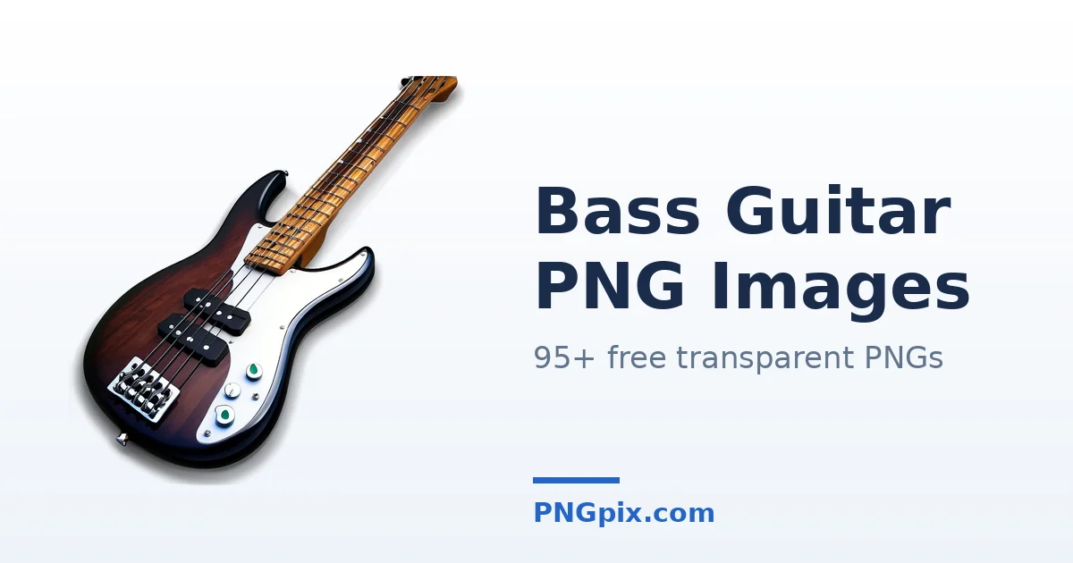 Bass Guitar PNG images