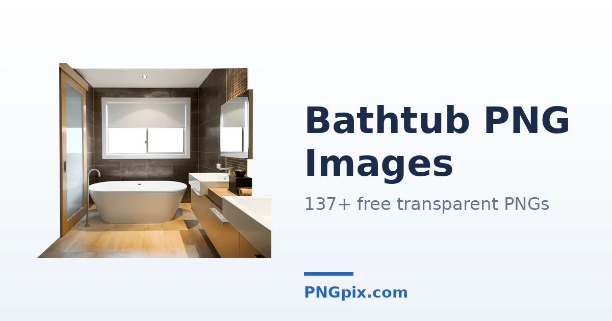 Bathtub PNG images