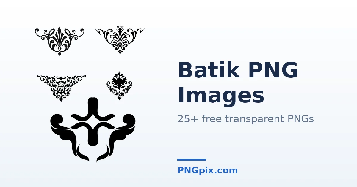 Batik PNG images