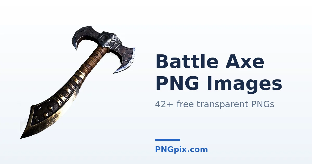 Battle Axe PNG images