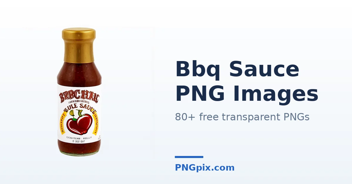 Bbq Sauce PNG images