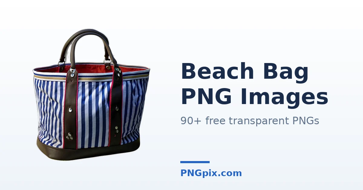 Beach Bag PNG images