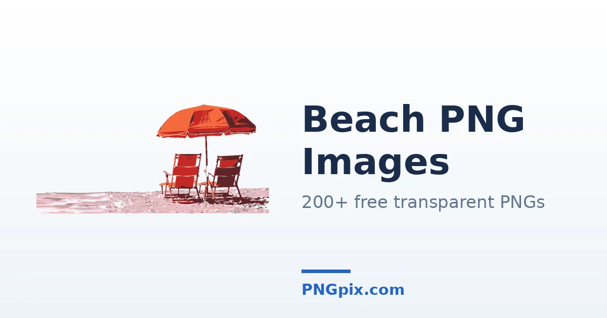 Beach PNG images