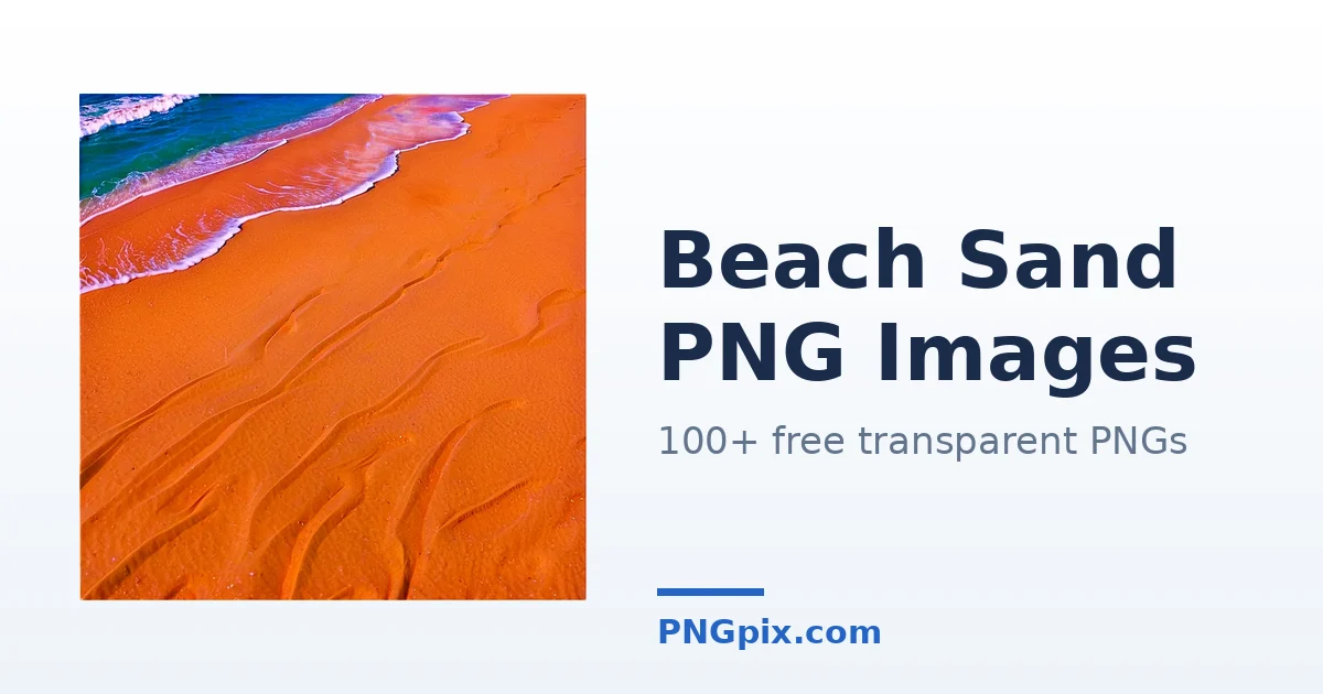 Beach Sand PNG images