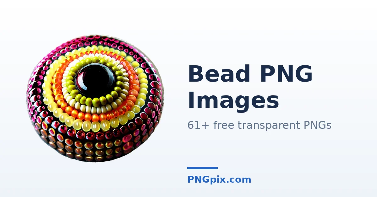Bead PNG images