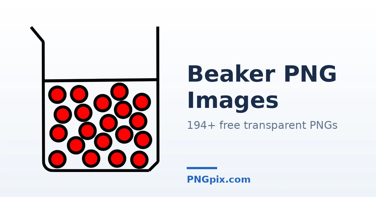 Beaker PNG images